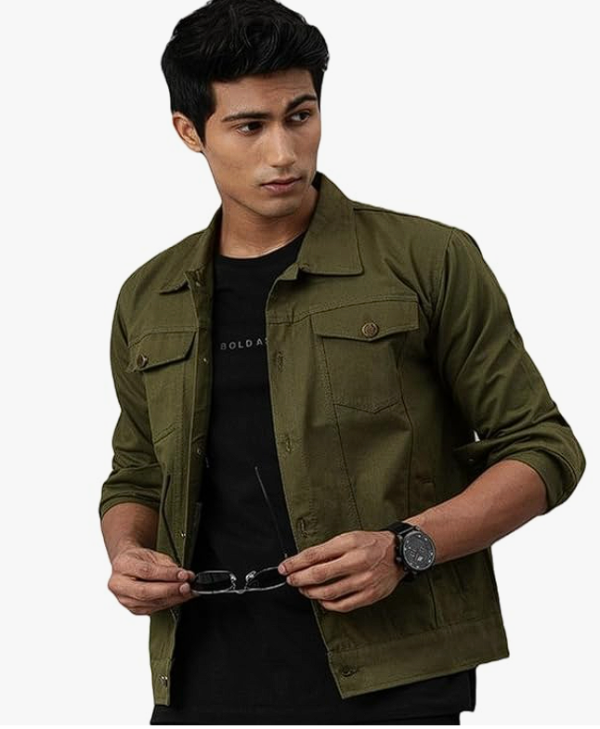 VOGATI Men's Denim Jacket